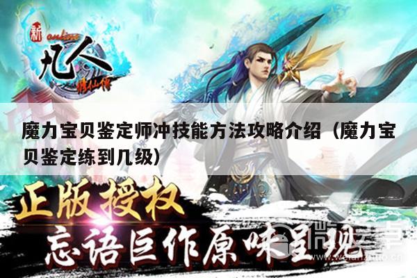 魔力宝贝鉴定师冲技能方法攻略介绍（魔力宝贝鉴定练到几级）