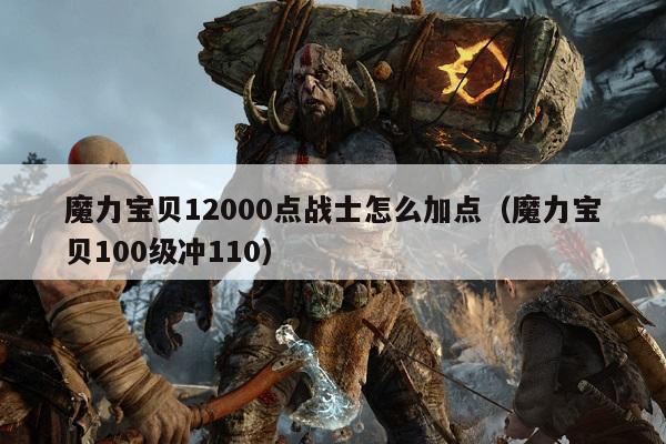 魔力宝贝12000点战士怎么加点（魔力宝贝100级冲110）